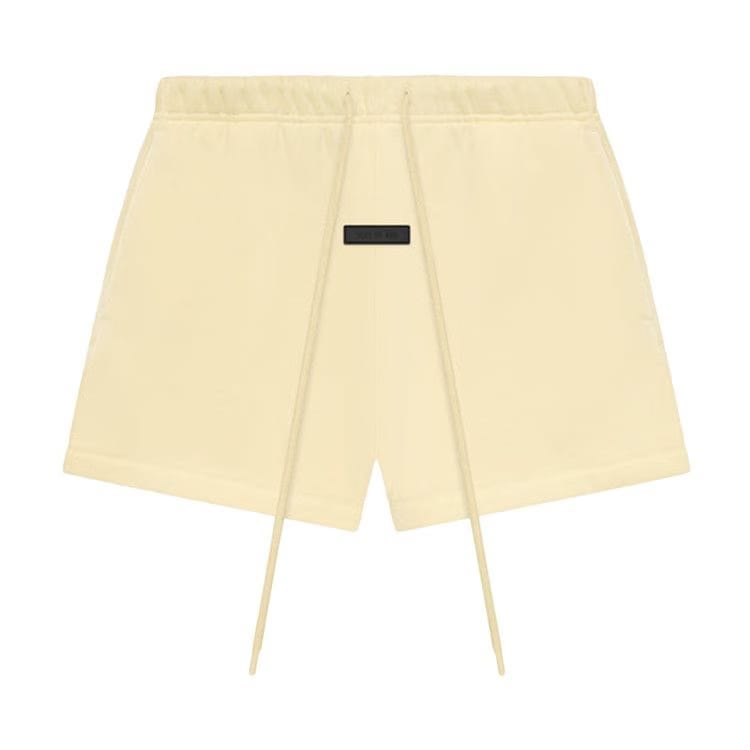 Fear of God Essentials Fleece Running Shorts Garden Yellow