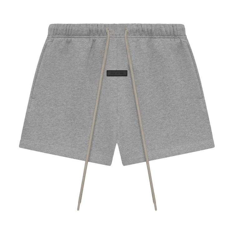 Fear of God Essentials Fleece Running Shorts Dark Heather Oatmeal