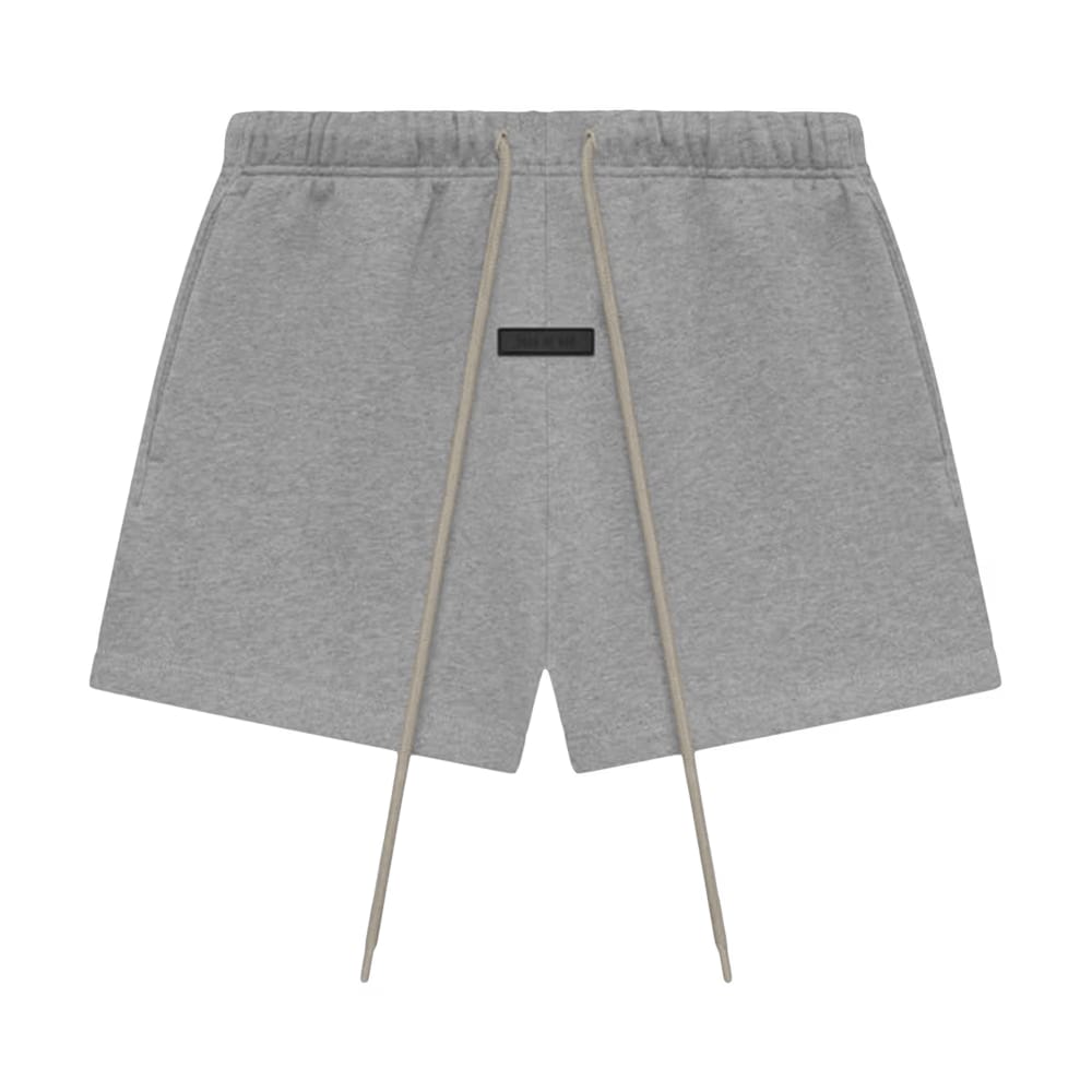 Fear of God Essentials Fleece Running Shorts Dark Heather Oatmeal