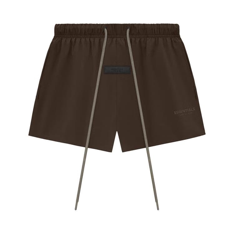 Fear of God Essentials Nylon Running Shorts Wood
