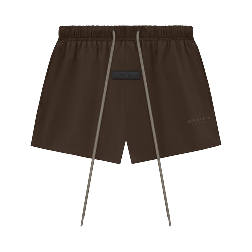 Fear of God Essentials Nylon Running Shorts Wood