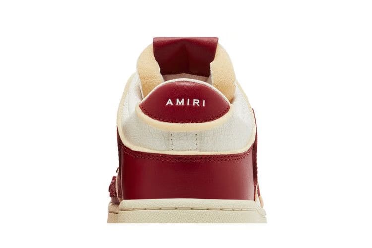 Amiri Skel Top Low Collegiate - Red White