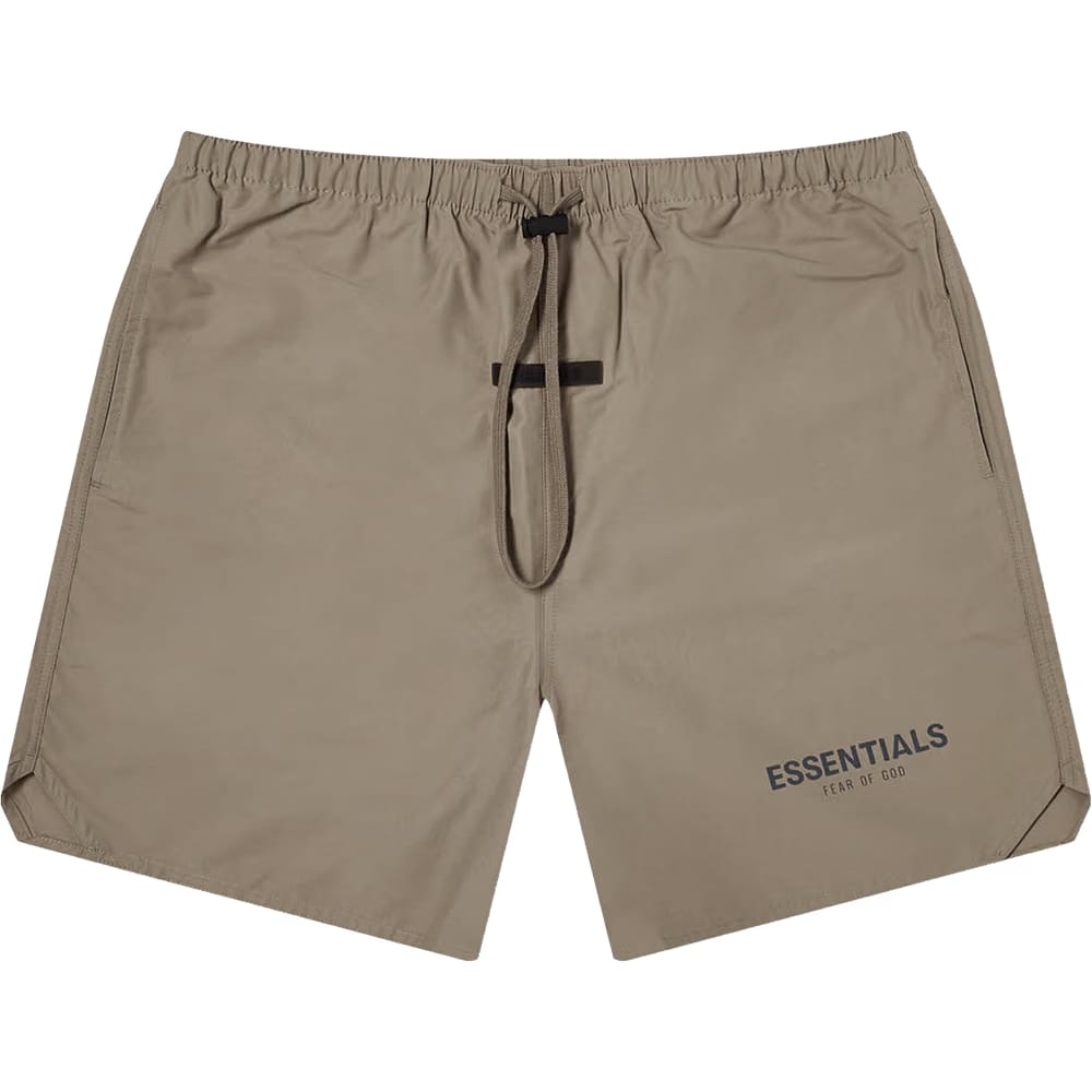 Fear of God Essentials Volley Shorts Taupe