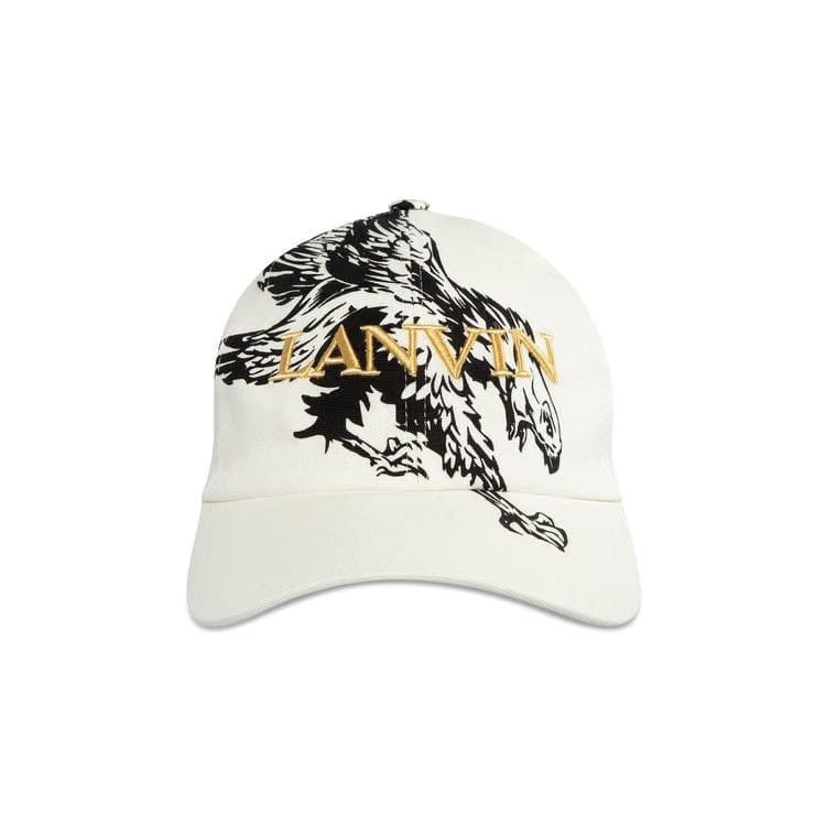 Lanvin x Future Baseball Cap Eagle Off White/Black