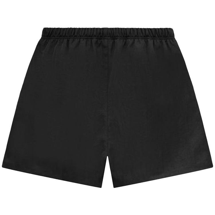 Fear of God Essentials Textured Nylon Soccer Shorts Black