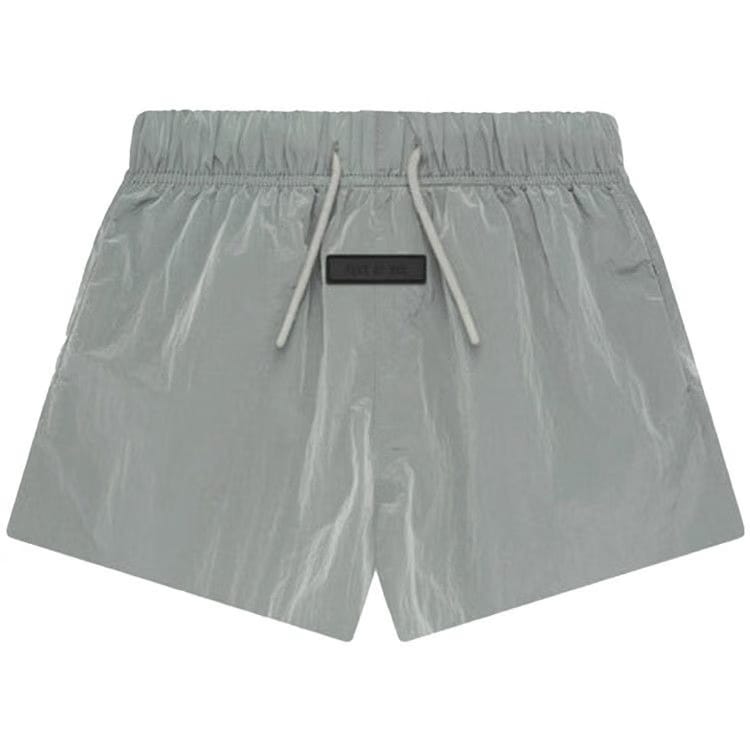 Fear of God Essentials Kids Crinkle Nylon Running Shorts Seal