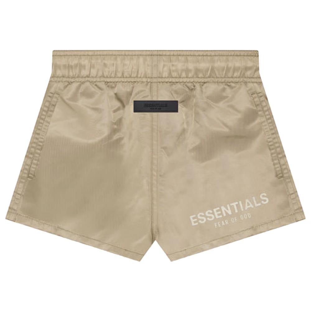 Fear of God Essentials Kids Running Shorts Oak