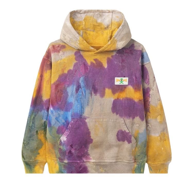 Brain Dead Shout PVC Patch Hoodie Tie-Dye