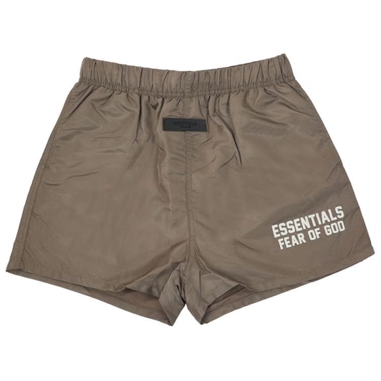 Fear of God Essentials Kids Running Shorts Wood