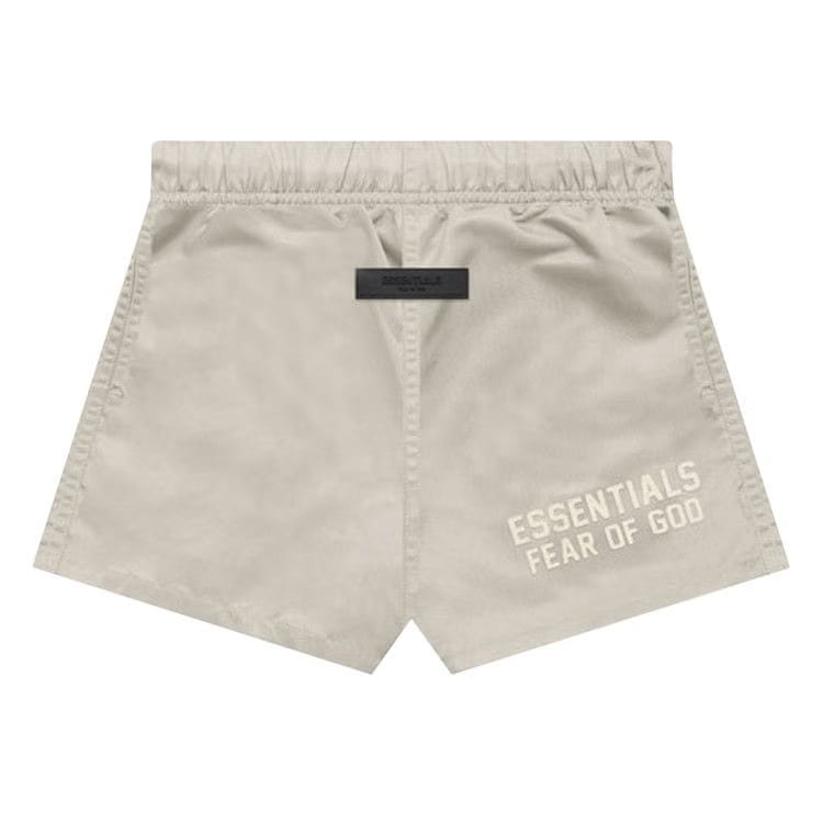 Fear of God Essentials Kids Nylon Running Shorts Smoke
