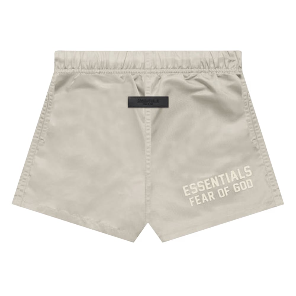 Fear of God Essentials Kids Nylon Running Shorts Smoke