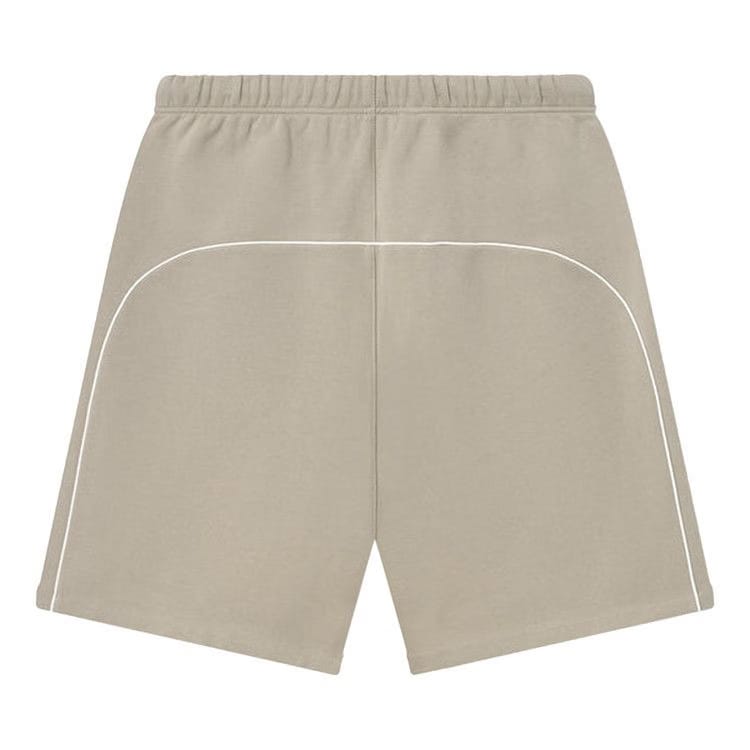Fear of God Essentials Relaxed Fleece Sweatshort With Piping Timber/Cloud White