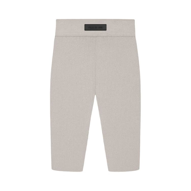 Fear of God Essentials Biker Shorts Silver Cloud
