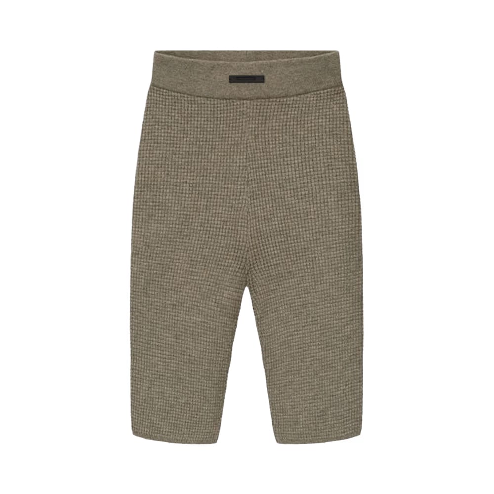 Fear of God Essentials Waffle Biker Shorts Homestead Heather
