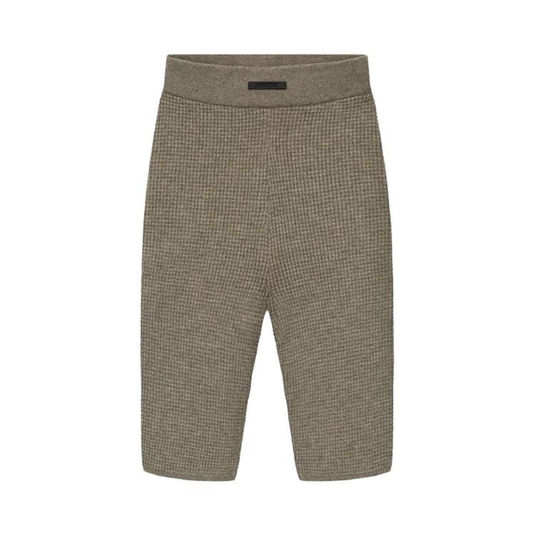 Fear of God Essentials Waffle Biker Shorts Homestead Heather