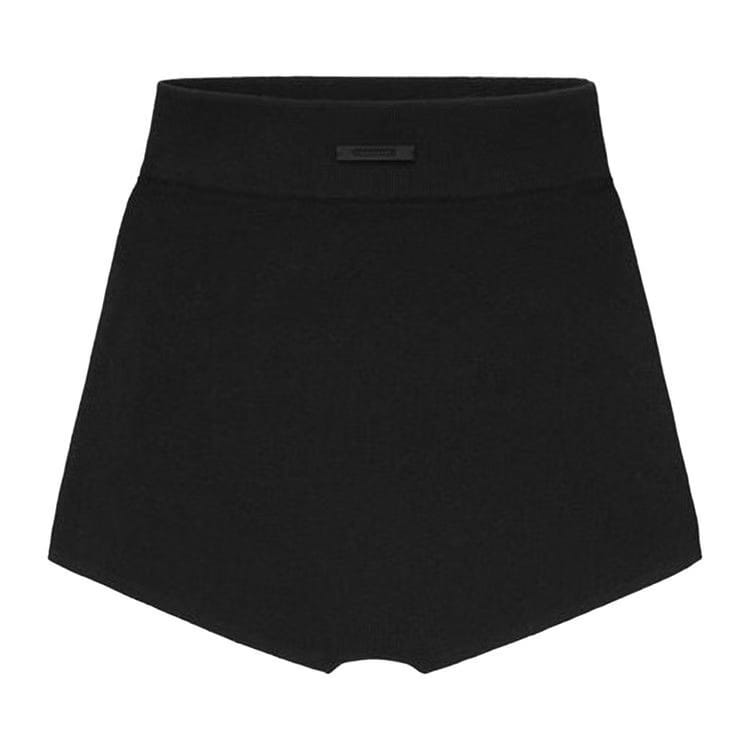 Fear of God Essentials Rib Boy Shorts Vintage Black