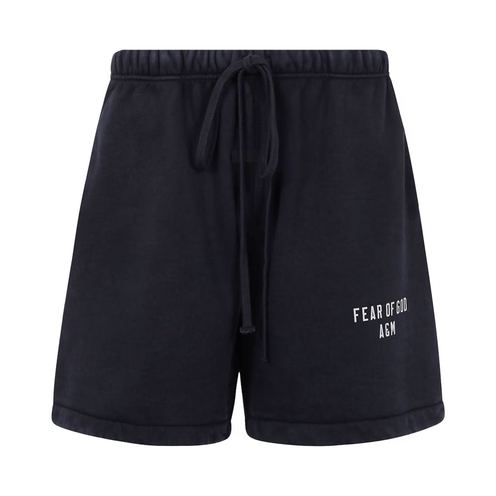 Fear of God Essentials Heavy Fleece Soccer Shorts Black