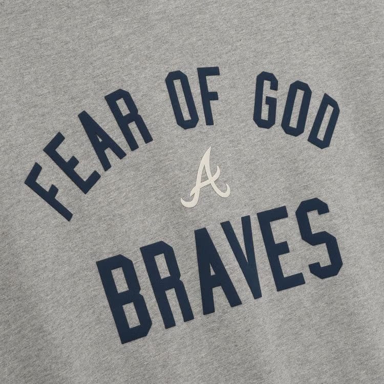 Fear of God Essentials Braves T-Shirt Dark Heather