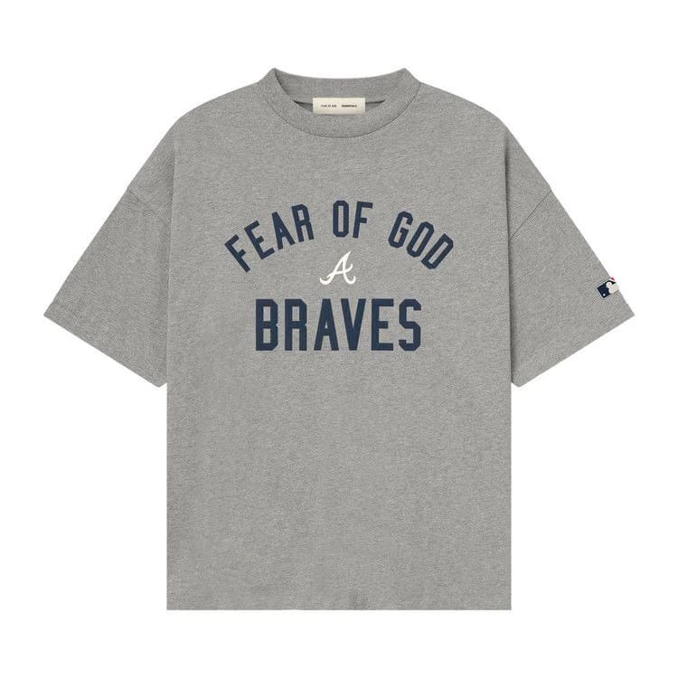 Fear of God Essentials Braves T-Shirt Dark Heather