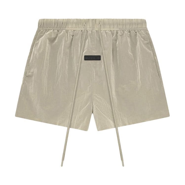 Fear of God Essentials Crinkle Nylon Running Shorts Garden Yellow