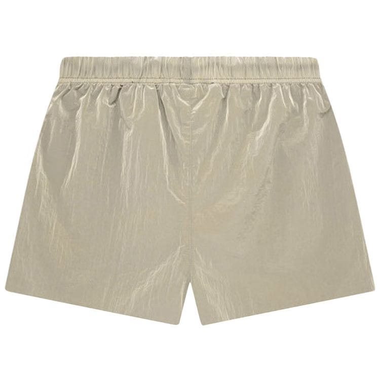Fear of God Essentials Crinkle Nylon Running Shorts Garden Yellow