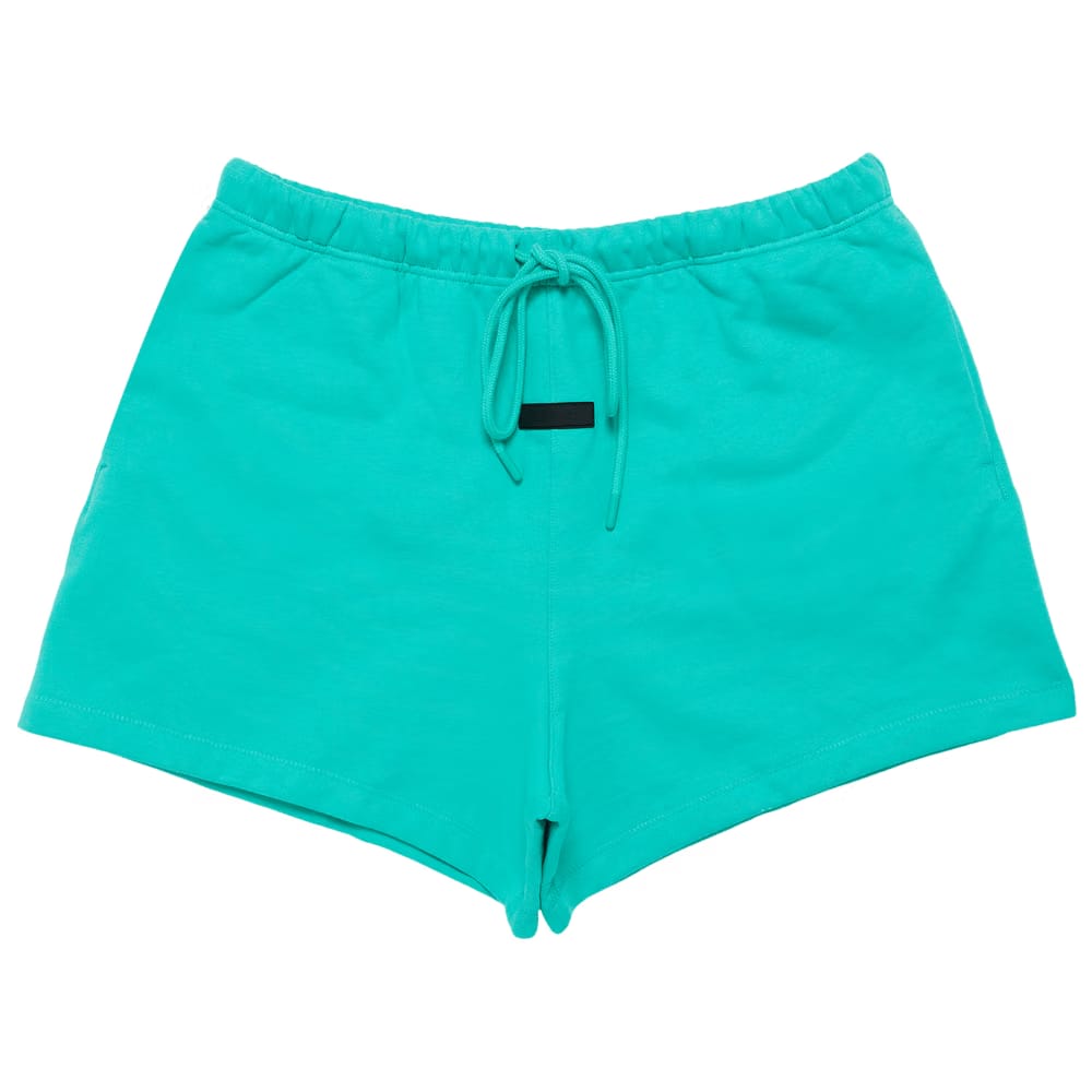 Fear of God Essentials Fleece Running Shorts Mint Leaf