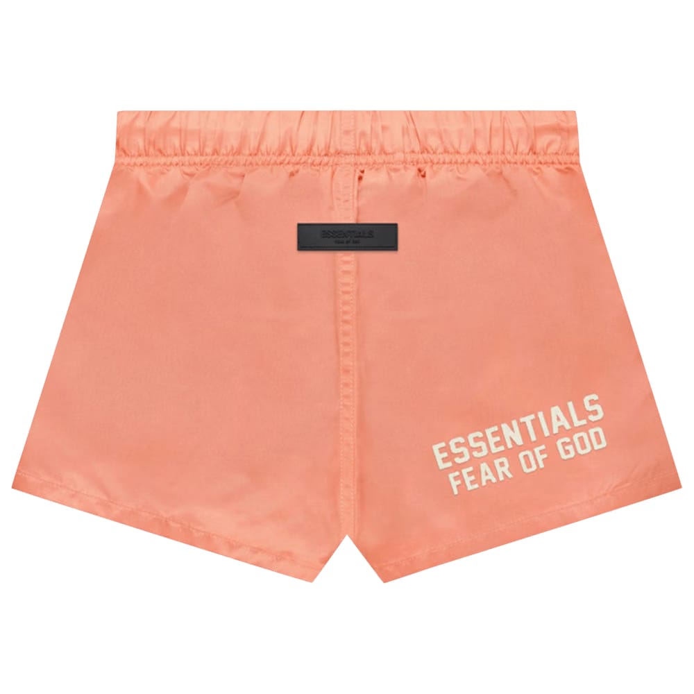 Fear of God Essentials Nylon Running Shorts Coral