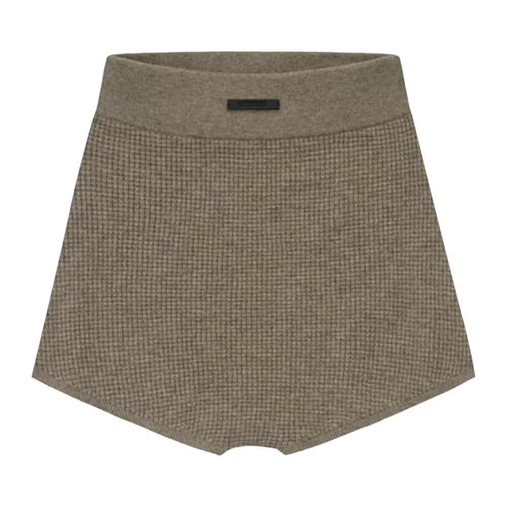 Fear of God Essentials Waffle Boy Shorts Homestead Heather