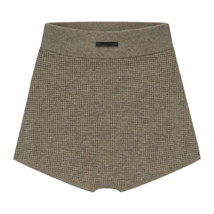 Fear of God Essentials Waffle Boy Shorts Homestead Heather