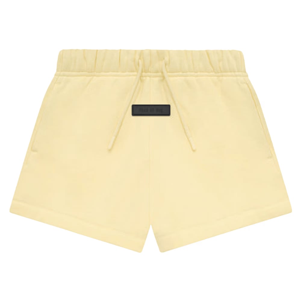 Fear of God Essentials Kids Running Shorts Garden Yellow