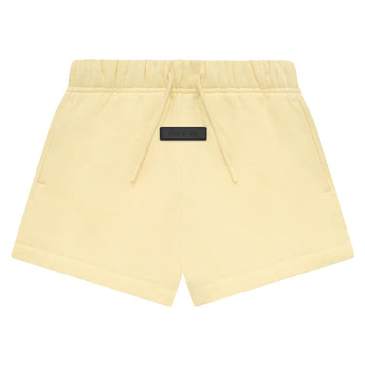 Fear of God Essentials Kids Running Shorts Garden Yellow