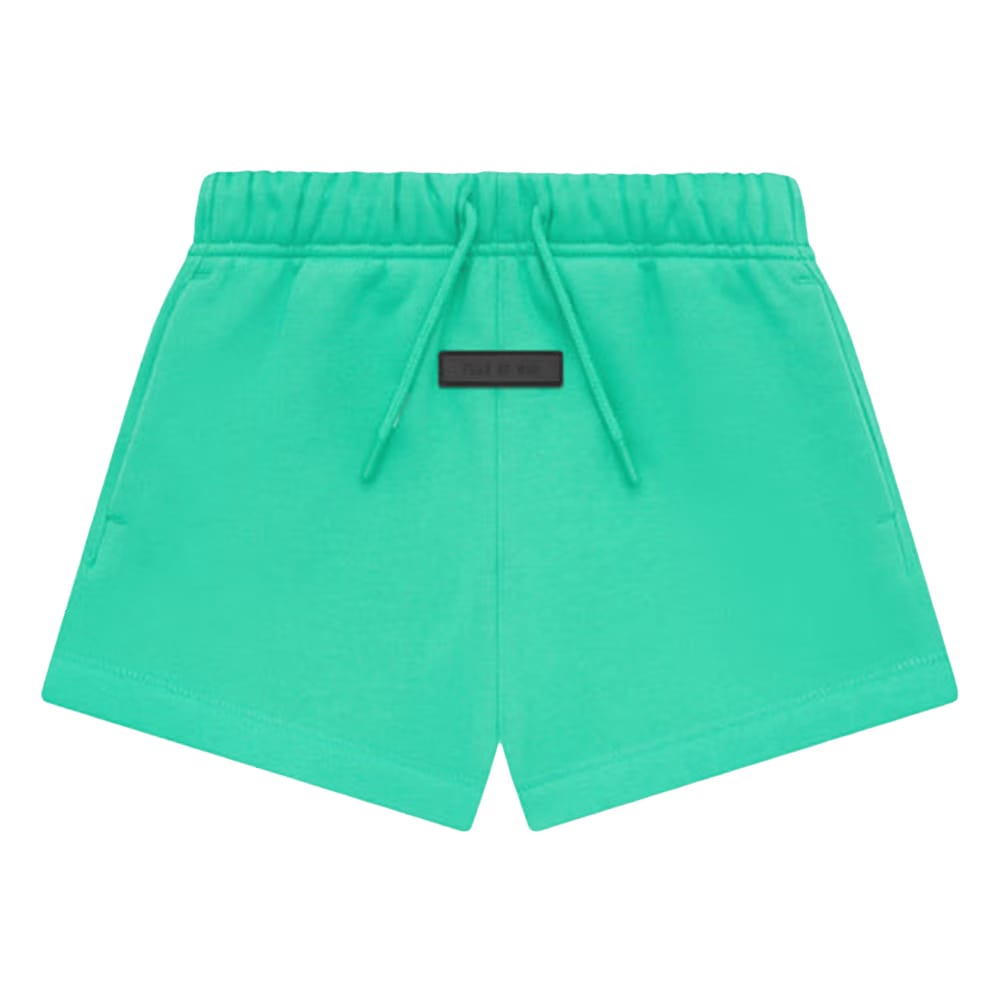 Fear of God Essentials Kids Running Shorts Mint Leaf