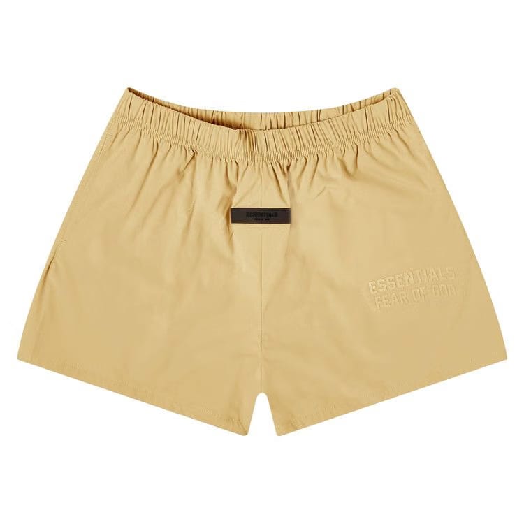 Fear of God Essentials Nylon Shorts Light Tuscan