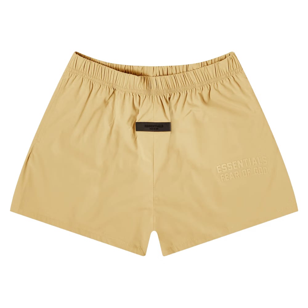Fear of God Essentials Nylon Shorts Light Tuscan