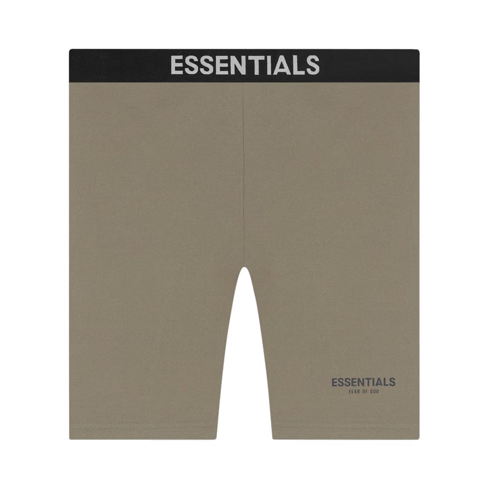 Fear of God Essentials Athletic Biker Shorts Taupe