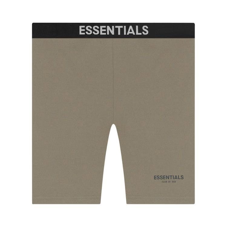 Fear of God Essentials Athletic Biker Shorts Taupe