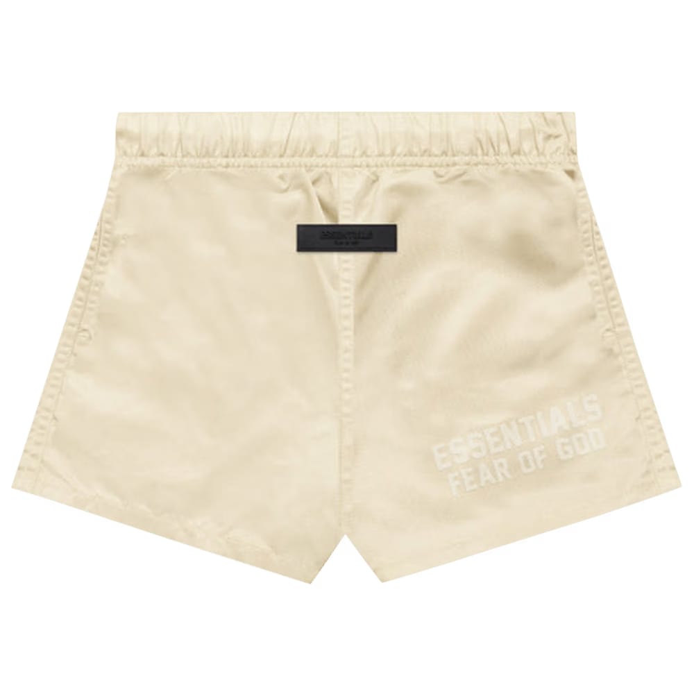 Fear of God Essentials Nylon Running Shorts Egg Shell