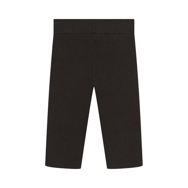 Fear of God Essentials Knit Rib Sport Shorts Off Black