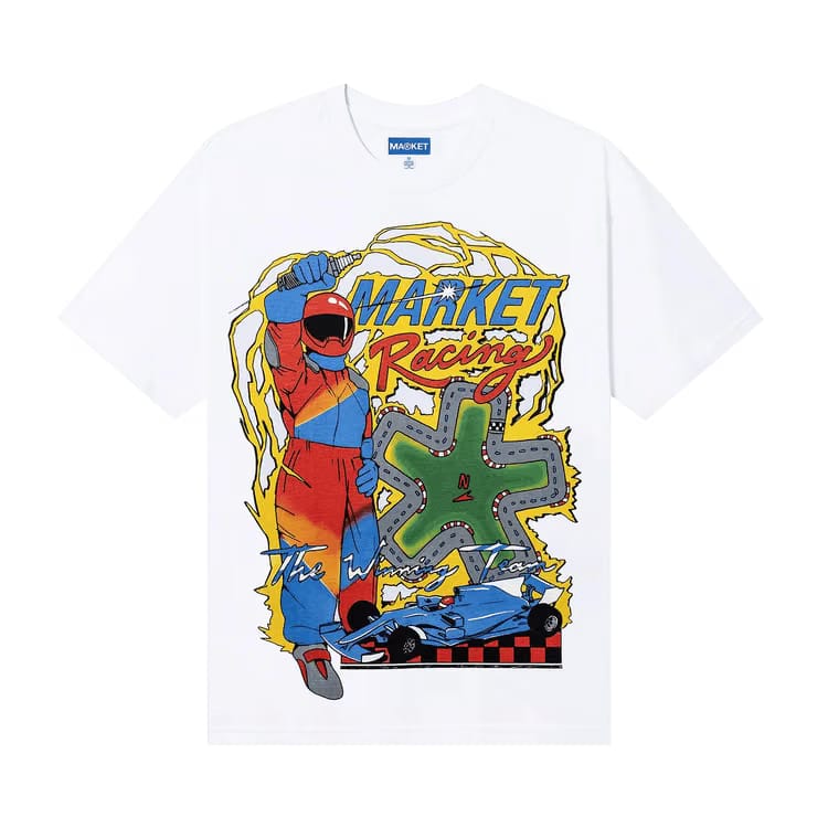 Market Racing Circuit T-Shirt White