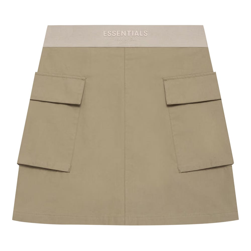 Fear of God Essentials Cargo Skirt Oak