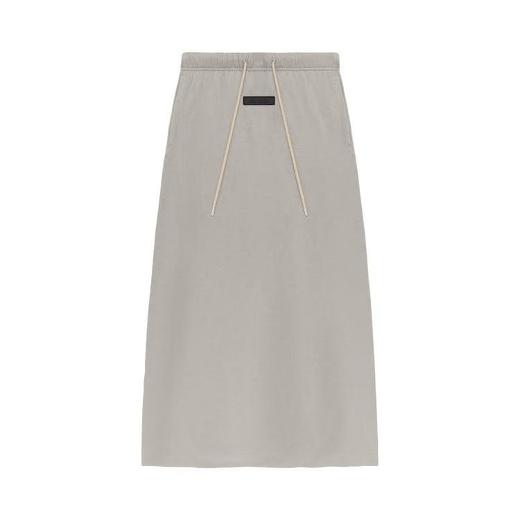 Fear of God Essentials Jersey Skirt Silver Cloud