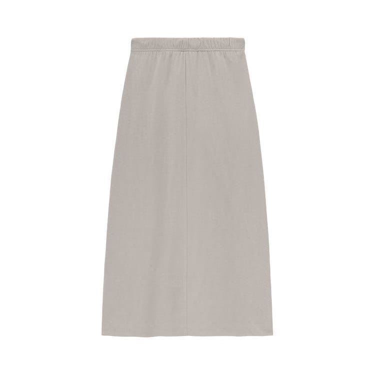 Fear of God Essentials Jersey Skirt Silver Cloud