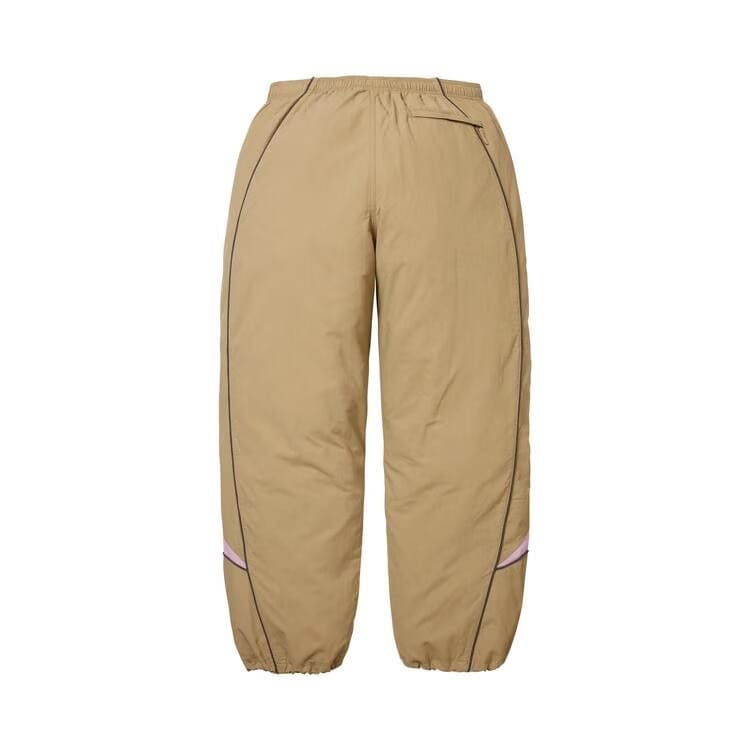 Supreme Contrast Piping Track Pant Tan