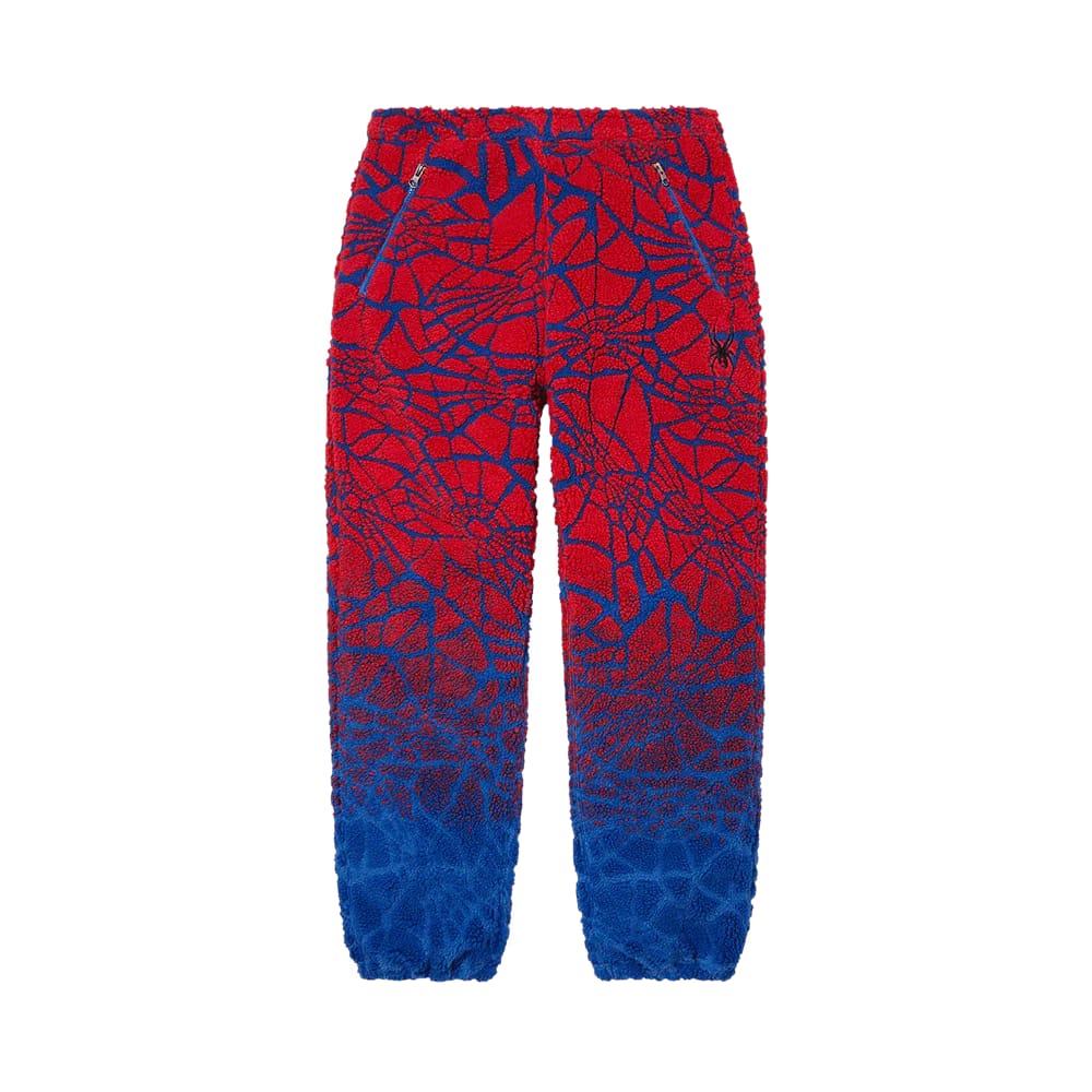 Supreme x Spyder Web Polar Fleece Pant Royal