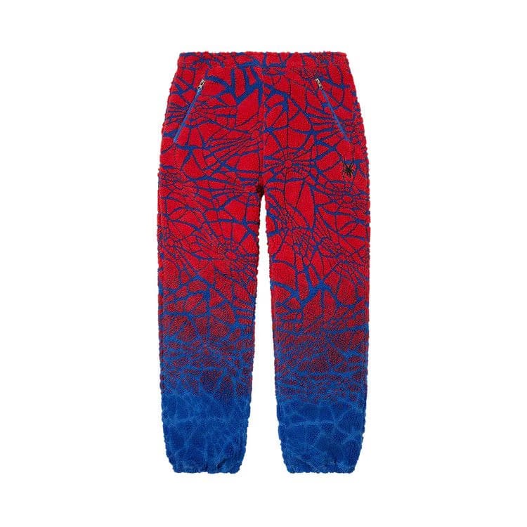 Supreme x Spyder Web Polar Fleece Pant Royal