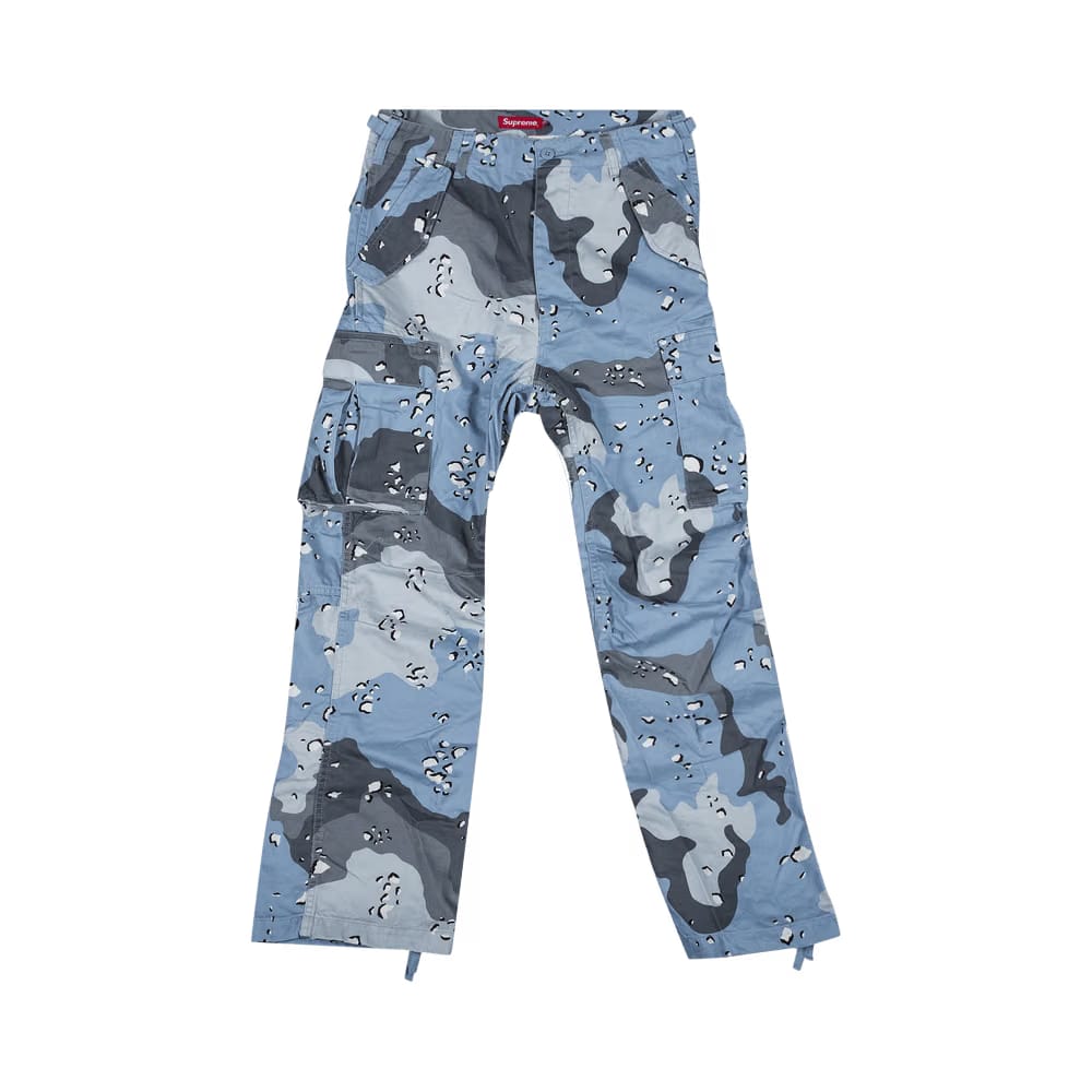 Supreme Cargo Pant Blue Chocolate Chip Camo