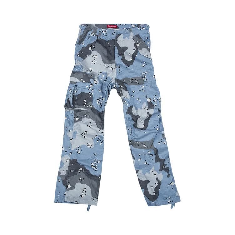 Supreme Cargo Pant Blue Chocolate Chip Camo