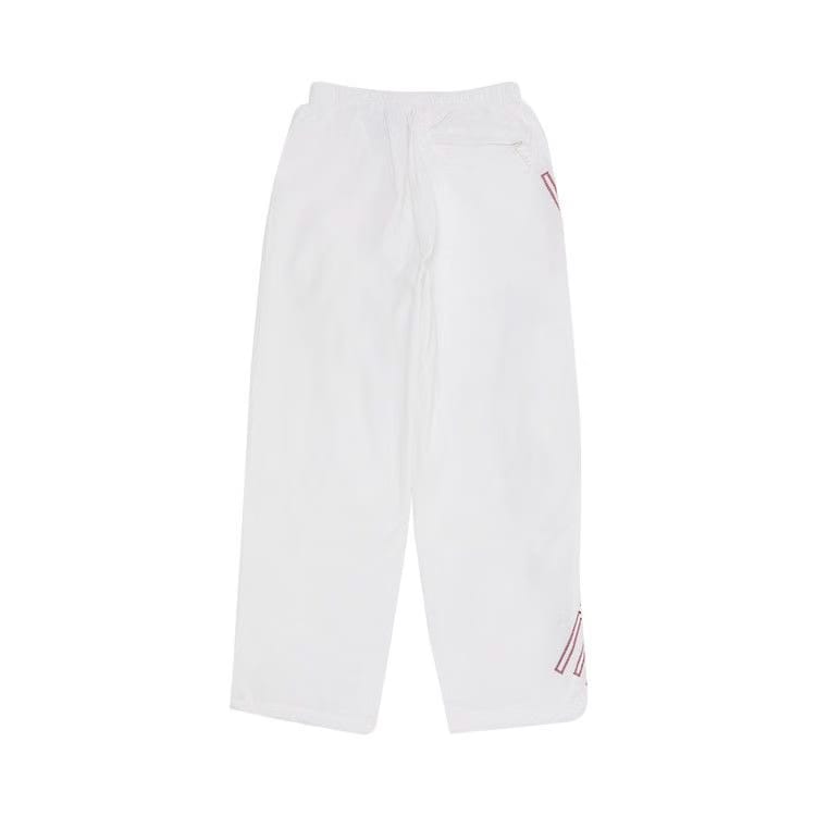 Supreme Spellout Embroidered Track Pant White