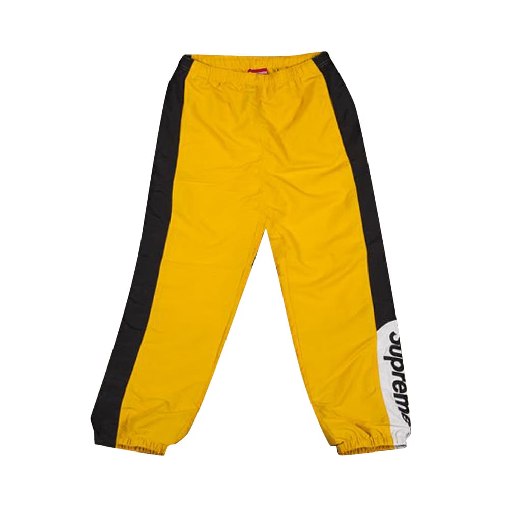 Supreme Side Logo Track Pant Yellow