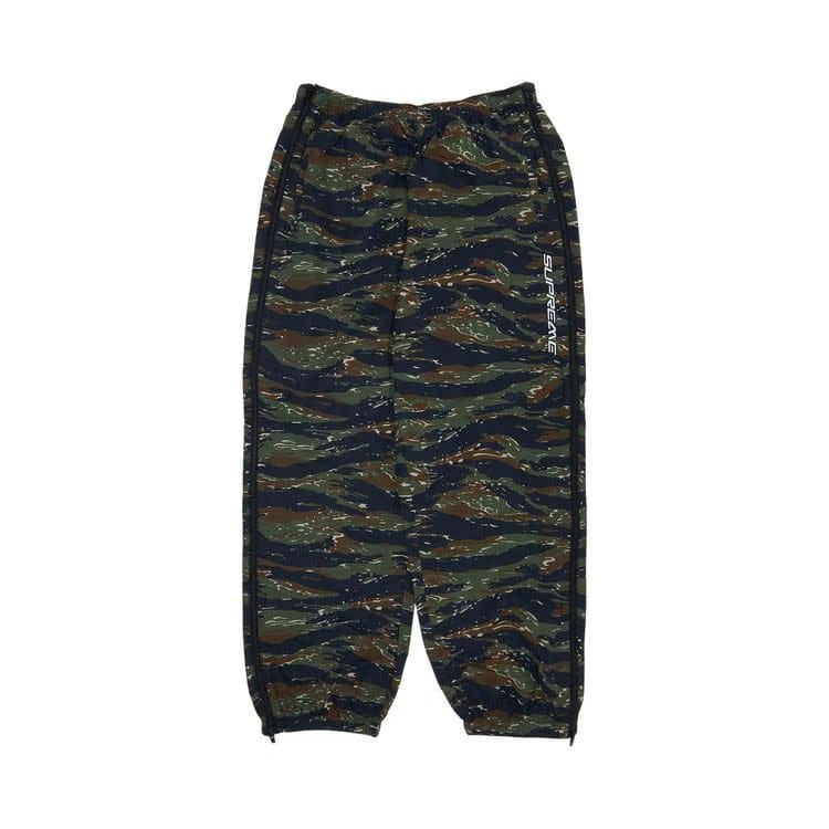 Supreme Full Zip Baggy Warm Up Pant Tiger Camo